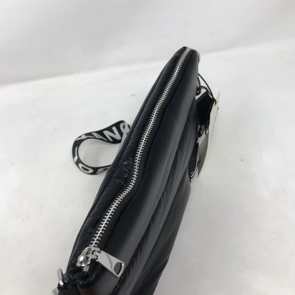 kangol x H&M Black Quilted Crossbody Bag NWT - Picture 7 of 9